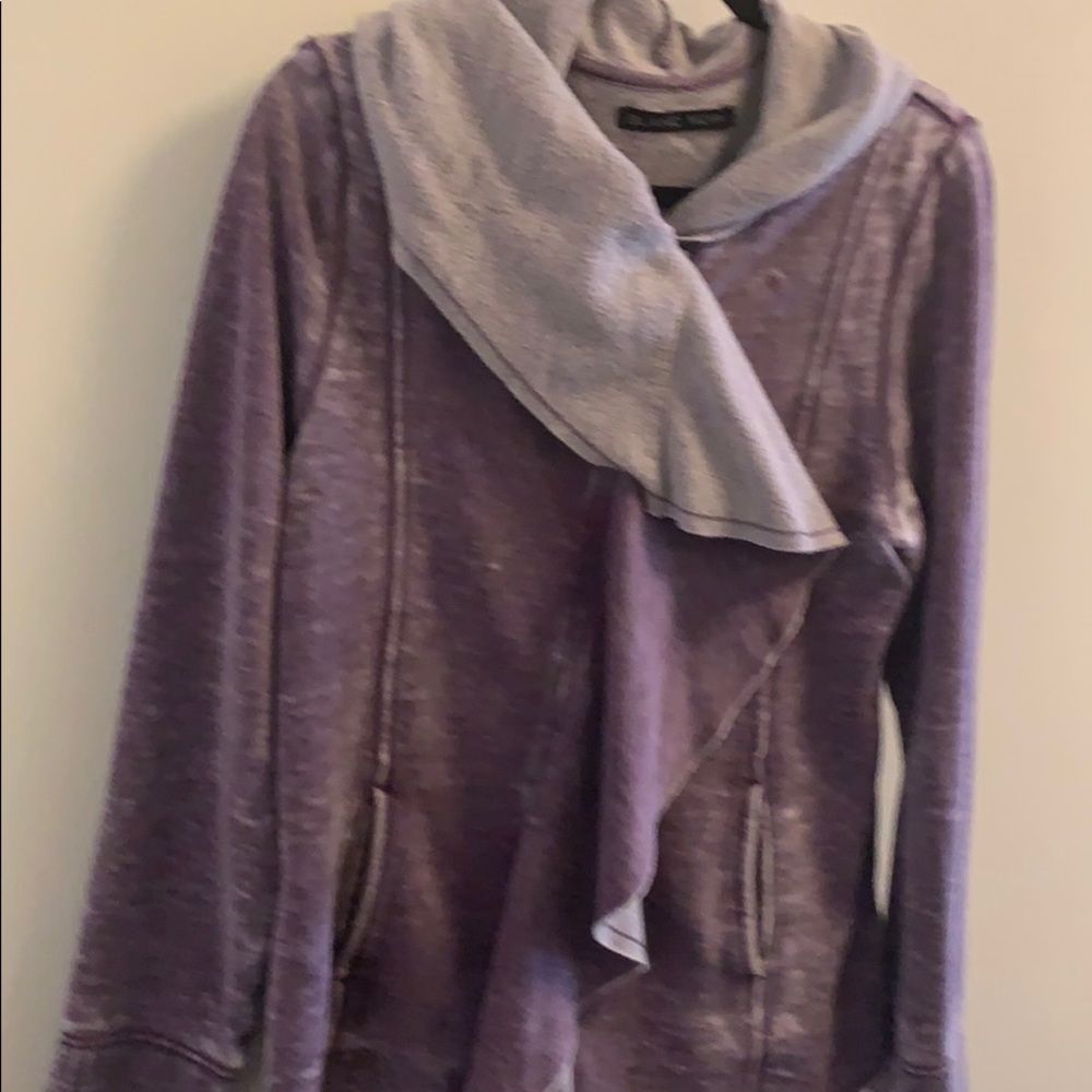 Purple zip up hoodie